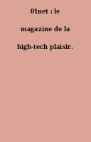 01net : le magazine de la high-tech plaisir.