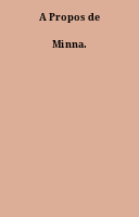 A Propos de Minna.