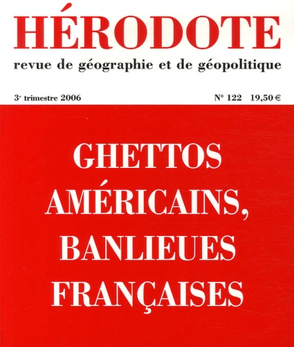 Ghettos américains, banlieues françaises.