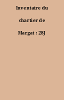Inventaire du chartier de Margat : 28J