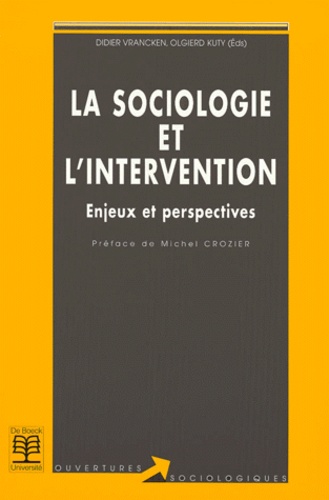 La sociologie et l'intervention : enjeux et perspectives