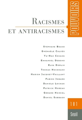 Racismes et antiracismes.