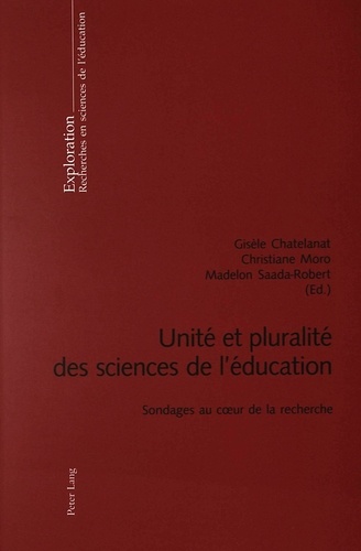 Unité et pluralité des sciences de l'éducation : sondages au coeur de la recherche