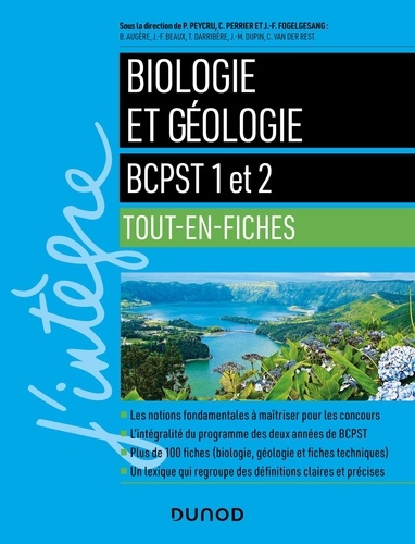Biologie et géologie : BCPST 1 et 2 : tout-en-fiches