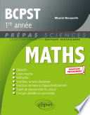 Mathématiques : BCPST 1re année
