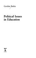 Political issues in education