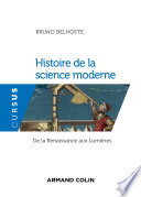 Histoire de la science moderne : de la Renaissance aux Lumières