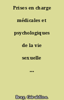 Prises en charge médicales et psychologiques de la vie sexuelle des femmes trans : revue de la littérature internationale