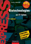 Biotechnologies : en 27 fiches