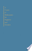 ˜A œcourse of mathematics for engineers and scientists.