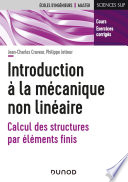 Introduction à la mécanique non linéaire : calcul des structures par éléments finis