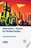 Adsorption-dryers for divided solids