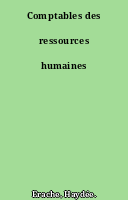 Comptables des ressources humaines