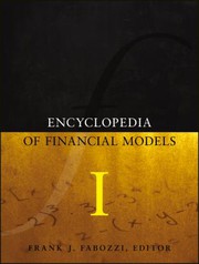 Encyclopedia of financial models.