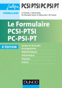 ˜Le œformulaire PCSI-PTSI-PC-PSI-PT