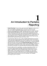 Pentaho Reporting 3.5 for Java Developers : create advanced reports, including cross tabs, sub-reports, and charts that connect to practically any data source using open source Pentaho reporting