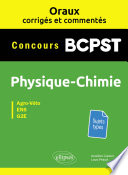 Physique-chimie : concours BCPST : agro-véto, ENS, G2E