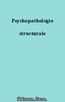 Psychopathologie structurale