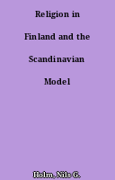 Religion in Finland and the Scandinavian Model