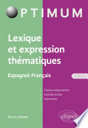 Lexique et expression thématiques : espagnol-français