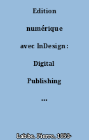 Edition numérique avec InDesign : Digital Publishing Suite - ePub