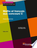Maths et français aux concours C