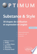 Substance & style : 30 étapes de civilisation et expression en anglais