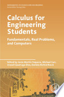 Calculus for engineering students : fundamentals, real problems and computers