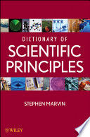 Dictionary of scientific principles