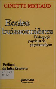Écoles buissonnières : pédagogie, psychiatrie, psychanalyse