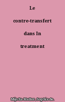 Le contre-transfert dans In treatment