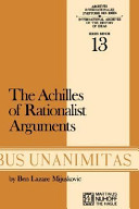 The Achilles of rationalist arguments : the simplicity, unity, and identity of thought and soul from the Cambridge platonists to Kant : a study in the history of an argument