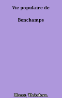 Vie populaire de Bonchamps