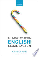 Introduction to the English Legal System