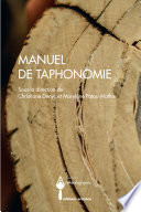 Manuel de taphonomie