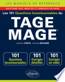 ˜Les œ101 questions incontournables du TAGE MAGE® : 101 questions incontournables, 101 corrigés détaillés, 101 corrigés en vidéo