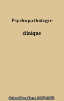 Psychopathologie clinique