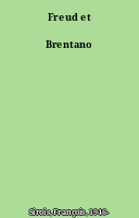 Freud et Brentano