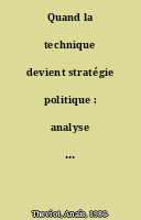 Quand la technique devient stratégie politique : analyse des plateformes d'organisation du militantisme de la France insoumise en 2017 et 2022