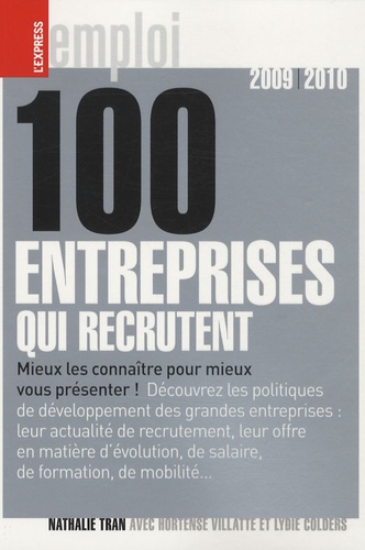 100 entreprises qui recrutent