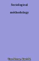 Sociological méthodology