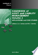 Handbook of Asset and Liability Management.